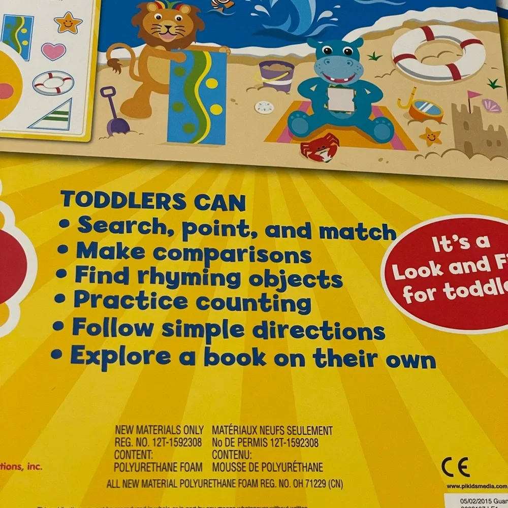 Baby Einstein - Let's Look - First Look and Find Toddler Hardcover Book